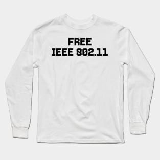 free wifi Long Sleeve T-Shirt